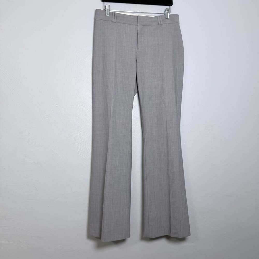 Banana Republic Jackson Curvey Fit Pants Size 8 Gray Dress Trousers